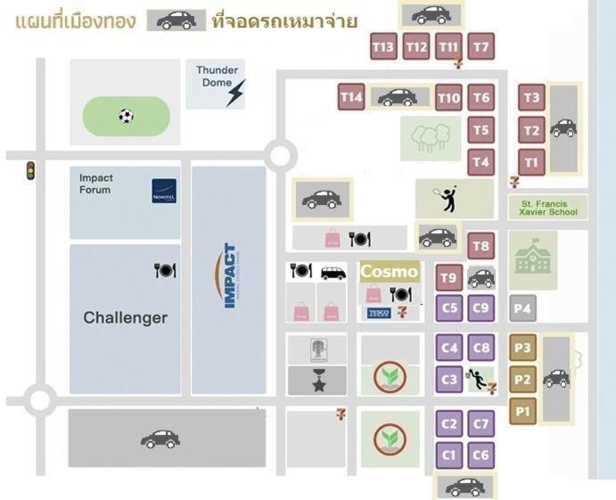 בנגקוק Deluxe At Popular Condo מראה חיצוני תמונה